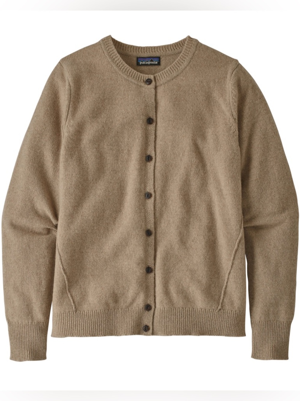 Patagonia Recycled Cashmere Cardigan Sweater in Bearfoot Tan Sz M